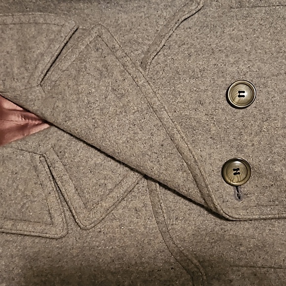 IL Classico grey wool trench jacket - Picture 16 of 16